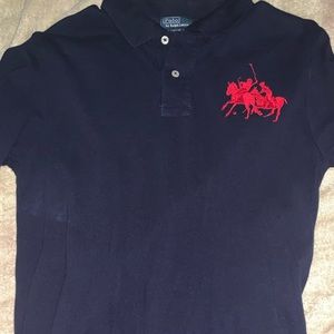 Kids polo button up short sleeve